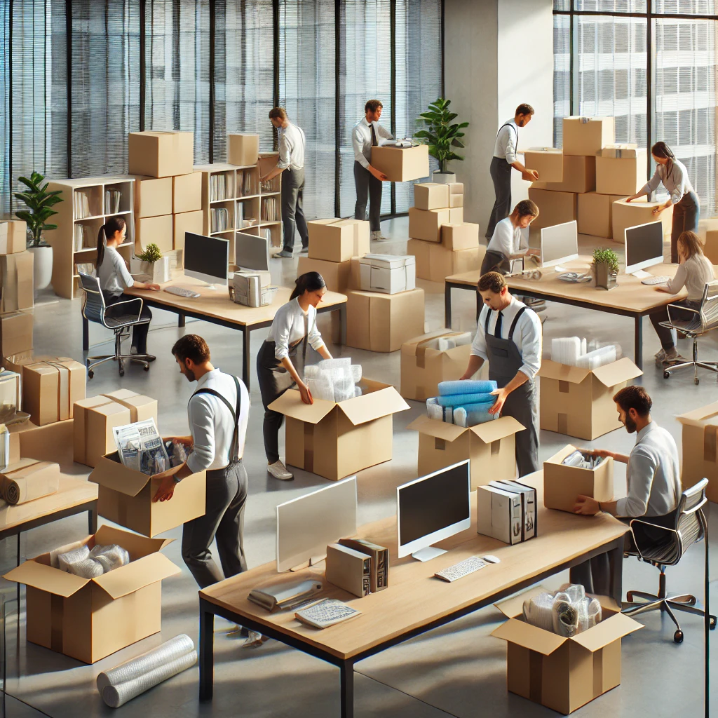 Office relocation and office clearance services